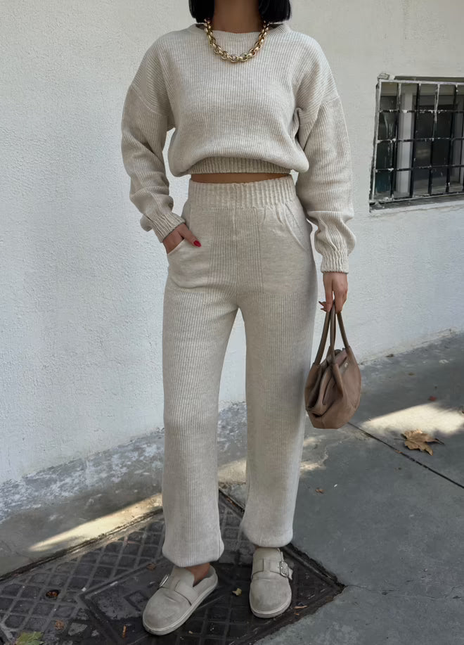 Beige Casual Streetwear Pak