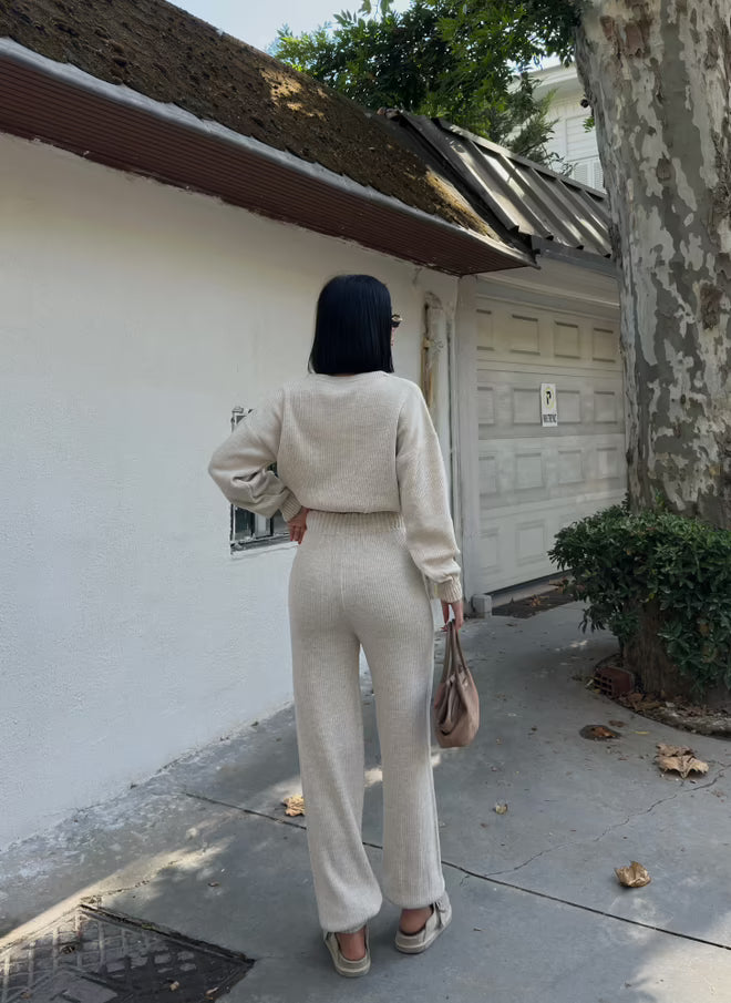 Beige Casual Streetwear Pak