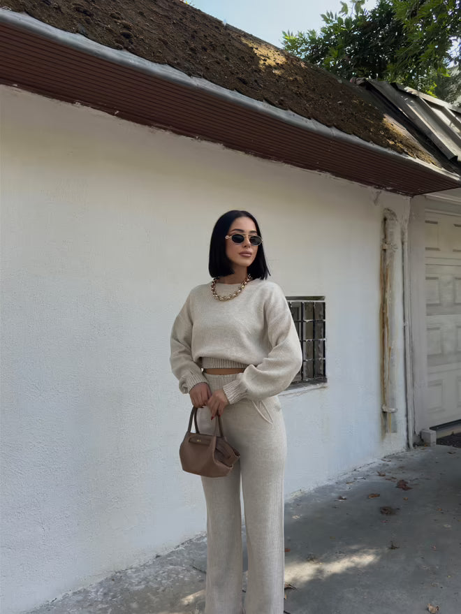 Beige Casual Streetwear Pak