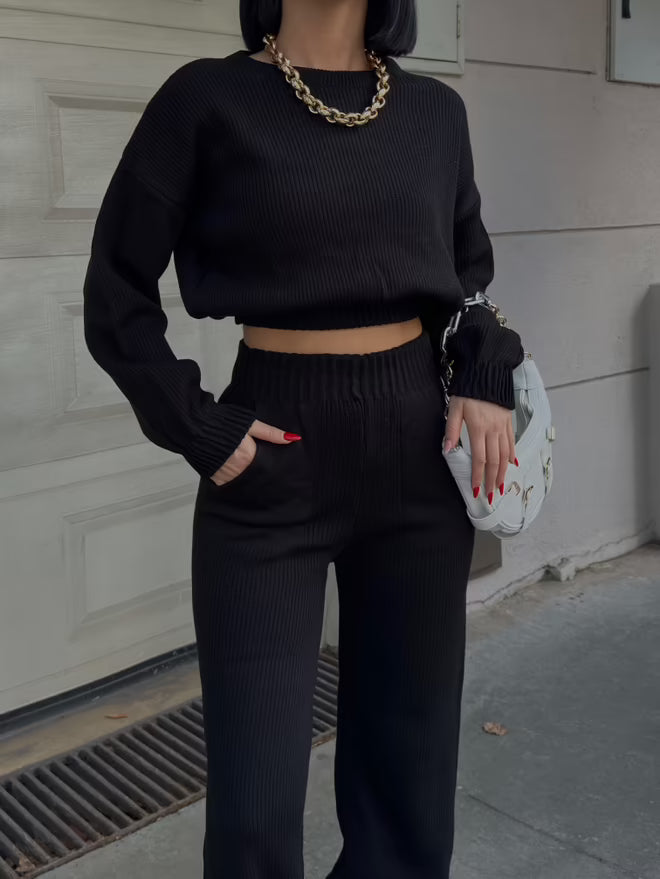 Zwart Casual Streetwear Pak