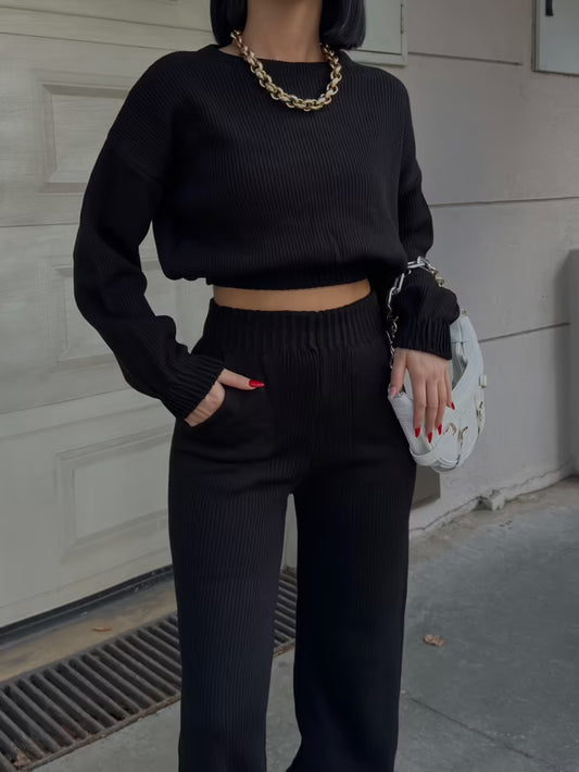 Zwart Casual Streetwear Pak