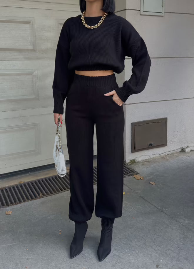 Zwart Casual Streetwear Pak