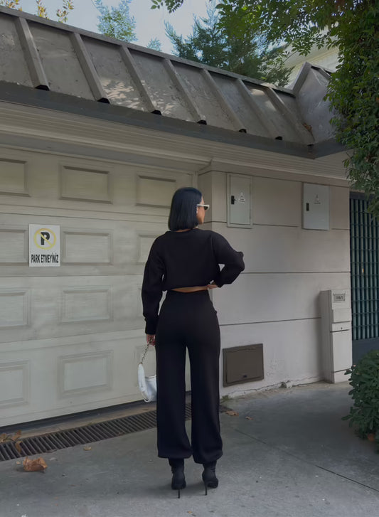 Zwart Casual Streetwear Pak