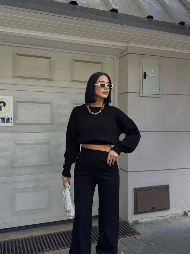 Zwart Casual Streetwear Pak